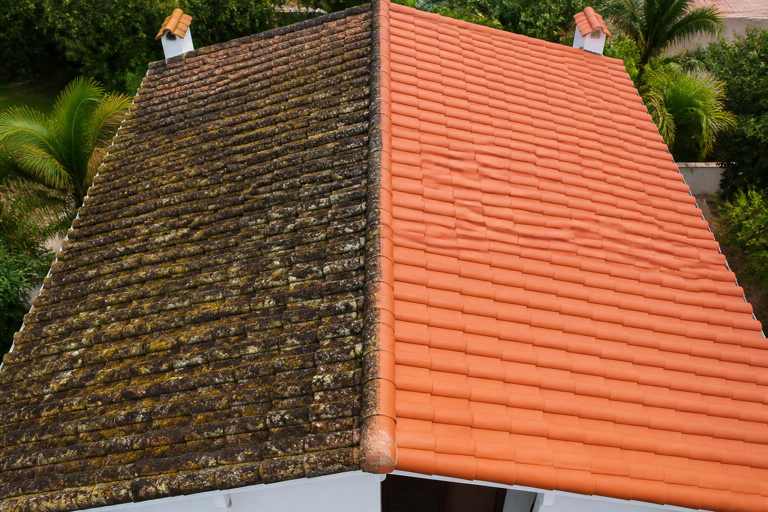 Tile roof · Hawthorn